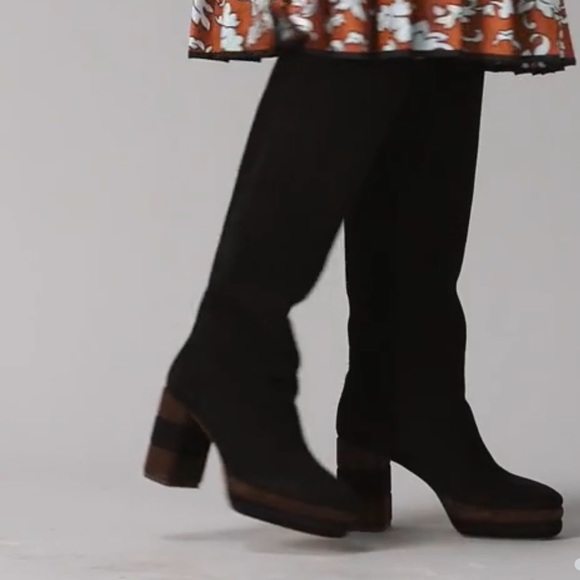 Tory Burch Platform Tall Knee High Boot - Picture 12 of 16